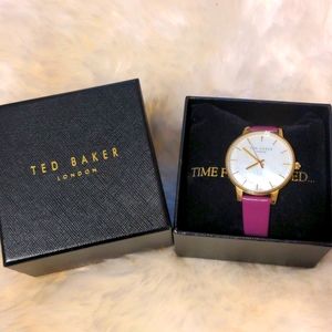 Purple Ted Baker watch